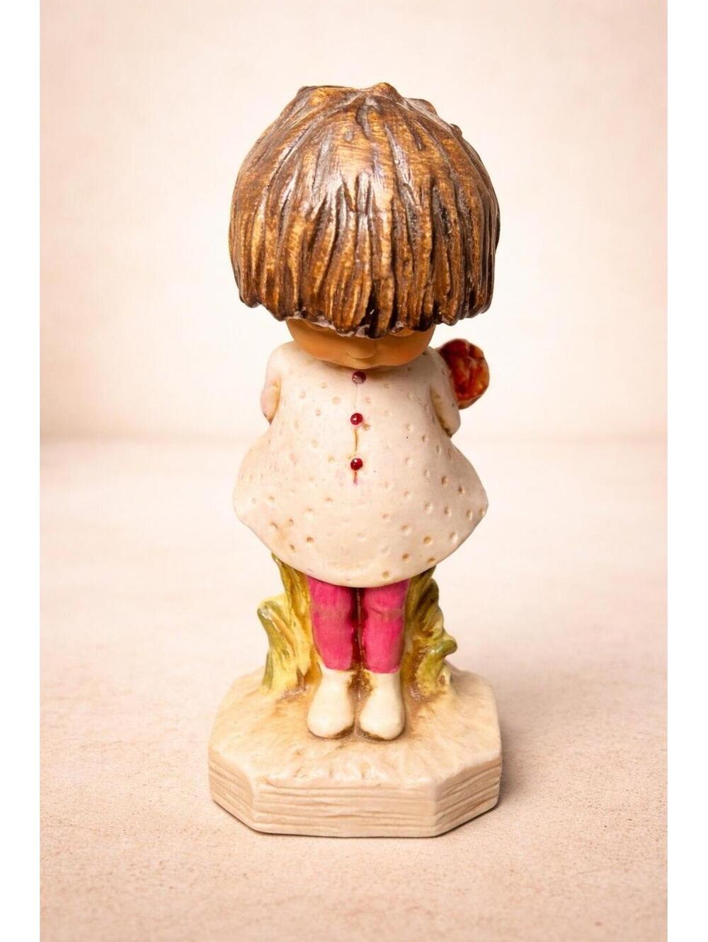 Gorham Fran Mar Moppets 1971 Be Nice To Me I’ve  Had A Hard Day Figurine, 6”